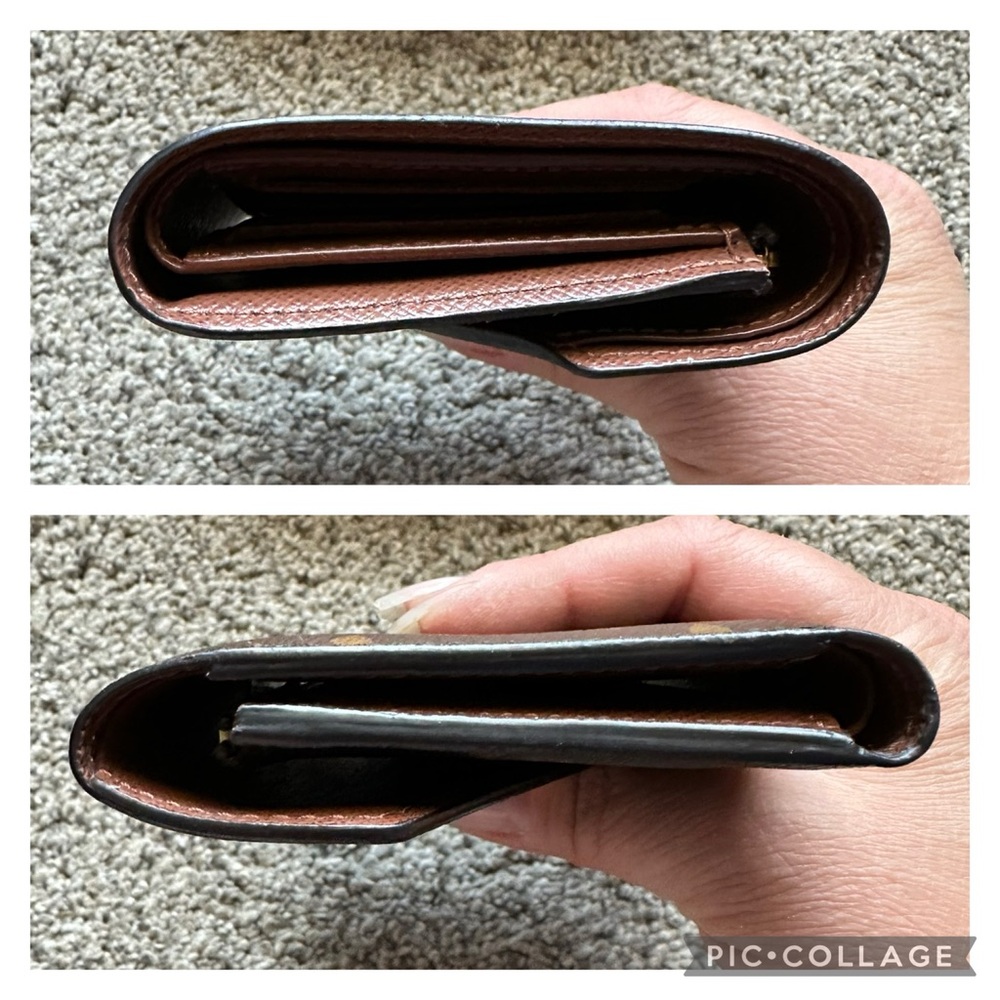 ❌SOLD❌ Authentic Louis Vuitton Monogram Canvas Victorine Wallet Armagnac - Picture 9 of 16
